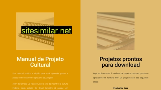 Modelodeprojetocultural similar sites
