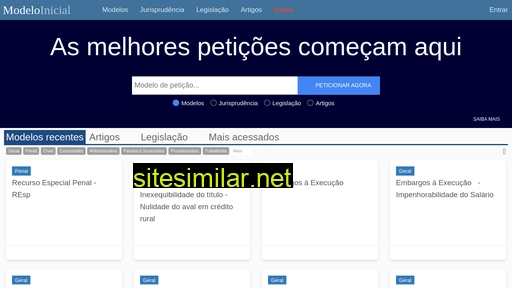 modeloinicial.com.br alternative sites