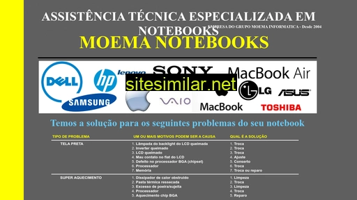 moemanotebook.com.br alternative sites