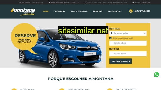 montanarentacar.com.br alternative sites