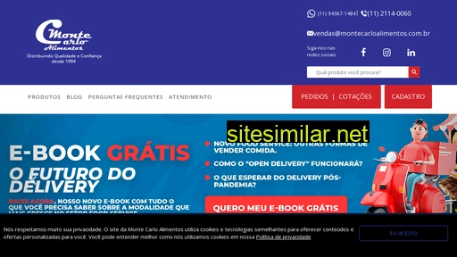 montecarloalimentos.com.br alternative sites