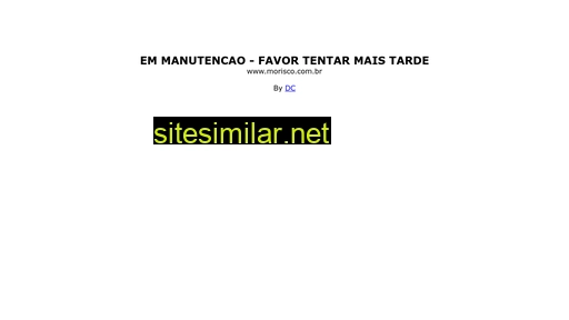 morisco.com.br alternative sites