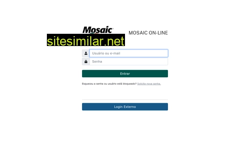 mosaiconline.com.br alternative sites