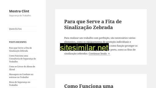 mostraclint.com.br alternative sites