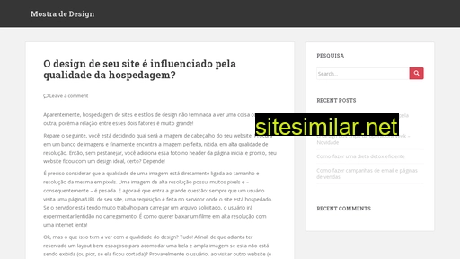 mostradedesign.com.br alternative sites