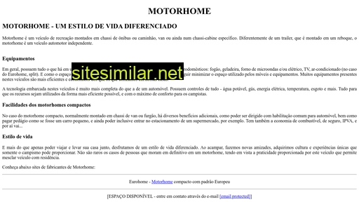 motorhome.tur.br alternative sites