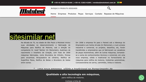 mototest.com.br alternative sites