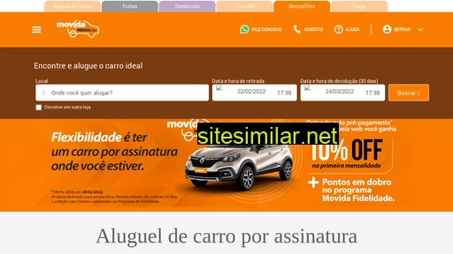 movida.com.br alternative sites