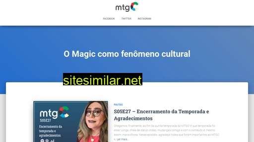 mtgc.com.br alternative sites