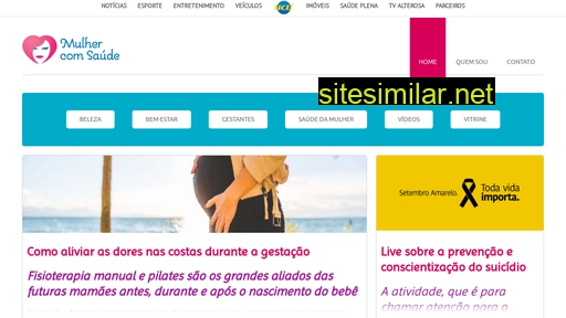 mulhercomsaude.com.br alternative sites