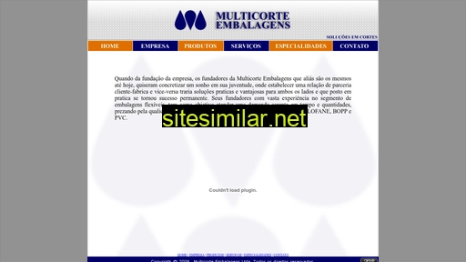multicorteembalagens.com.br alternative sites