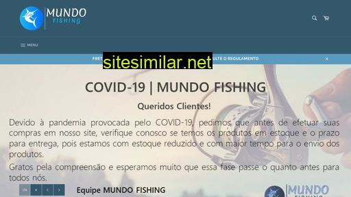 mundofishing.com.br alternative sites