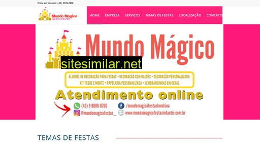 mundomagicofestasinfantis.com.br alternative sites