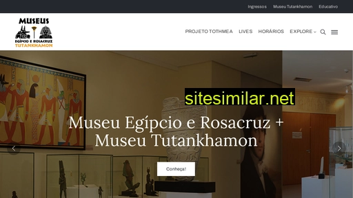 museuegipcioerosacruz.org.br alternative sites
