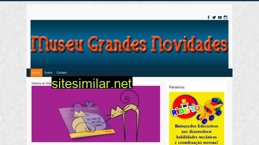 museugrandesnovidades.com.br alternative sites