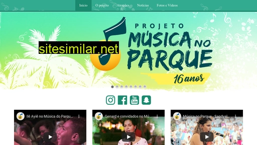 musicanoparque.com.br alternative sites