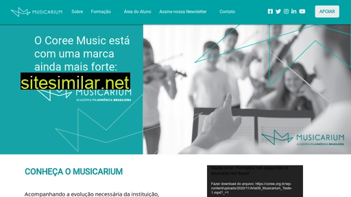 musicarium.org.br alternative sites