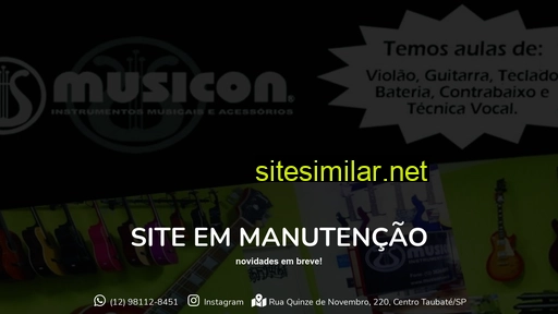 musicon.com.br alternative sites
