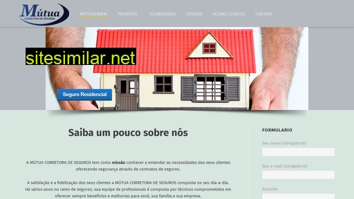mutuaseguros.com.br alternative sites