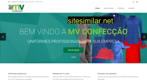 mvconfeccao.com.br alternative sites
