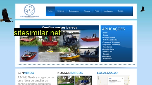 mwenautica.com.br alternative sites