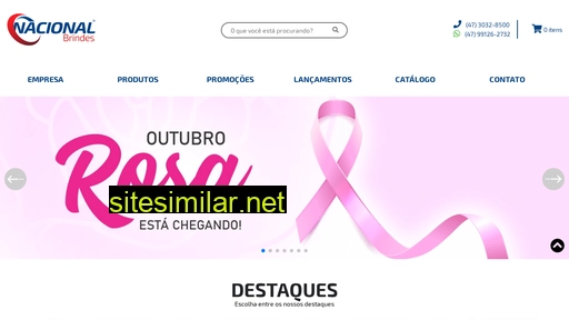 nacionalbrindes.com.br alternative sites