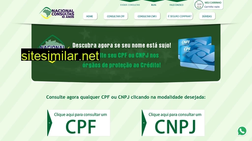 nacionalconsultas.com.br alternative sites