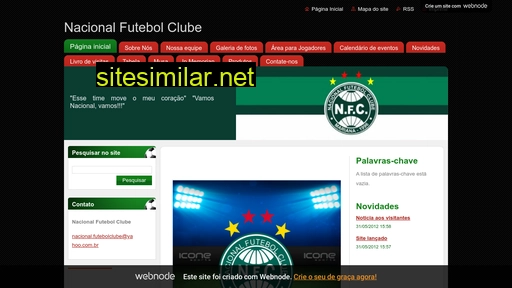 nacionalfutebolclub.com.br alternative sites