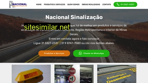 nacionalsinalizacao.com.br alternative sites