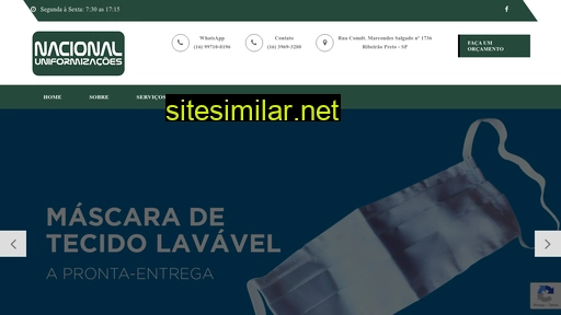 nacionaluniformizacoes.com.br alternative sites