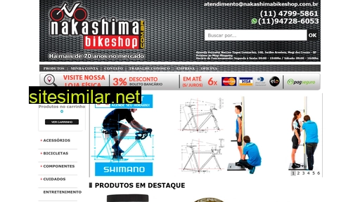 nakashimabikeshop.com.br alternative sites