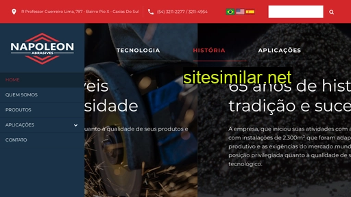 napoleonabrasivos.com.br alternative sites