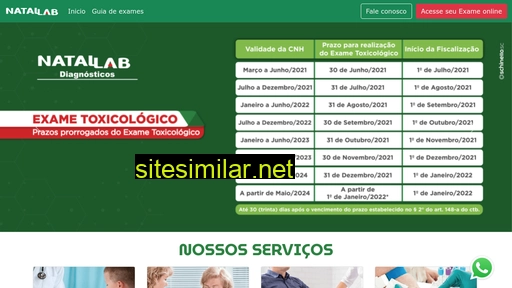 natallab.com.br alternative sites