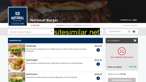 nationalburger.com.br alternative sites