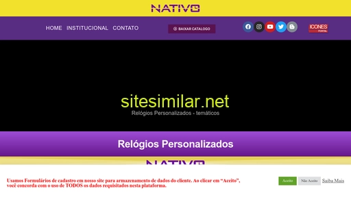 nativorelogios.com.br alternative sites