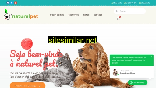 naturelpet.com.br alternative sites