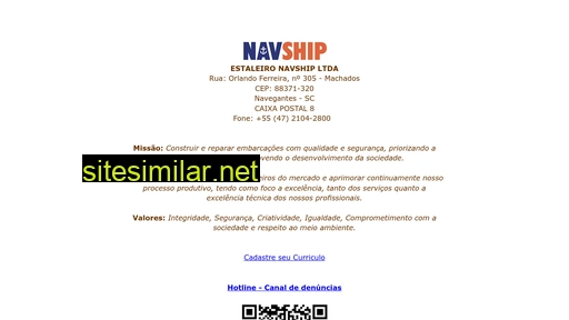 navship.com.br alternative sites