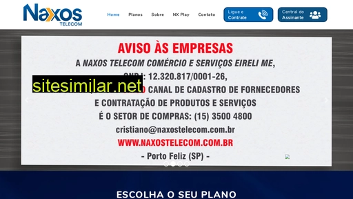 naxostelecom.com.br alternative sites