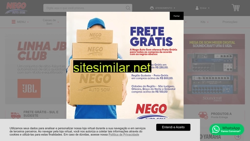 negoautosom.com.br alternative sites