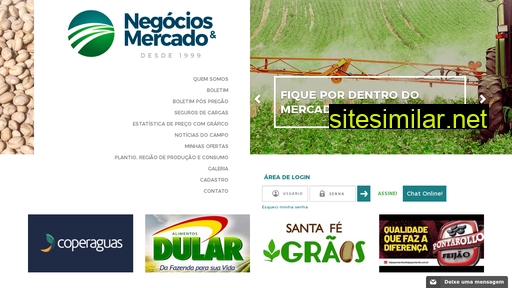 negociosemercado.com.br alternative sites
