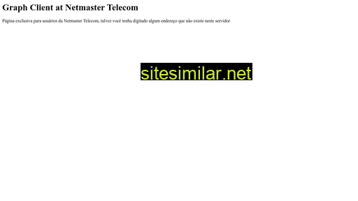 netmaster.inf.br alternative sites