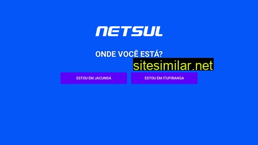 netsulonline.com.br alternative sites