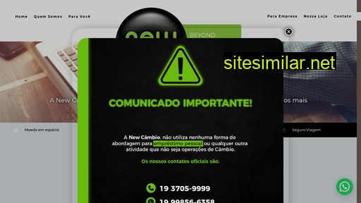 newcambio.com.br alternative sites