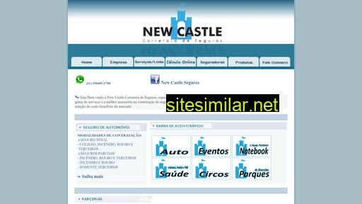 newcastleseguros.com.br alternative sites