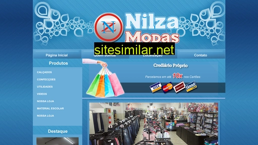 nilzamodas.com.br alternative sites
