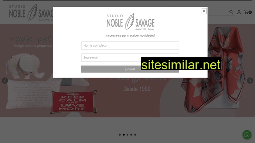 noblesavage.com.br alternative sites