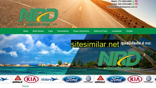 nordestepecas.com.br alternative sites