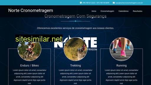 nortecronometragem.com.br alternative sites
