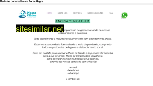 nossaclinicamedicina.com.br alternative sites