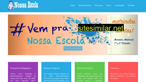 nossaescolacei.com.br alternative sites